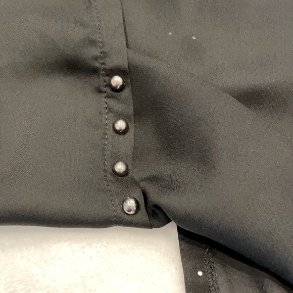 Charming Charlie Sheer Dressy Blouse - Picture 3 of 6